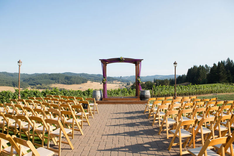 Oregon Winery Wedding Venues WineryHunt Oregon