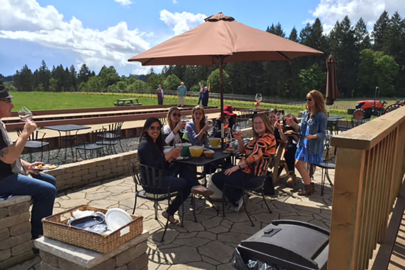 Oregon Wineries with Bocce Ball Utopia