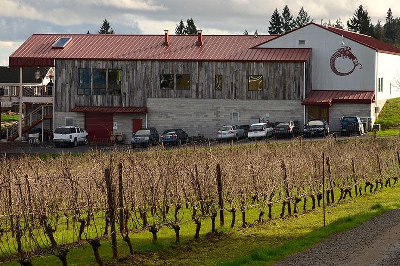 Brooks Wine Biodynamic vineyards in Oregon