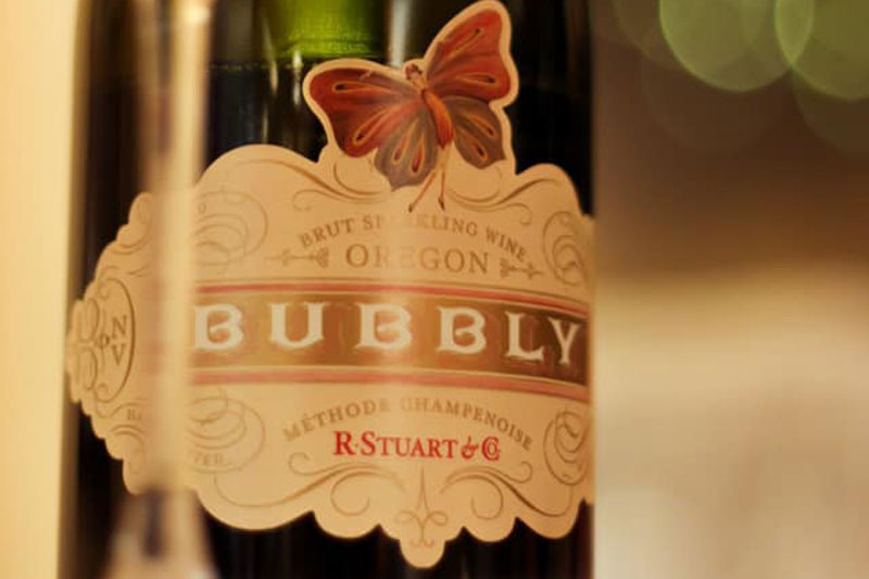 Best Oregon sparkling wine - R.Stuart & Co