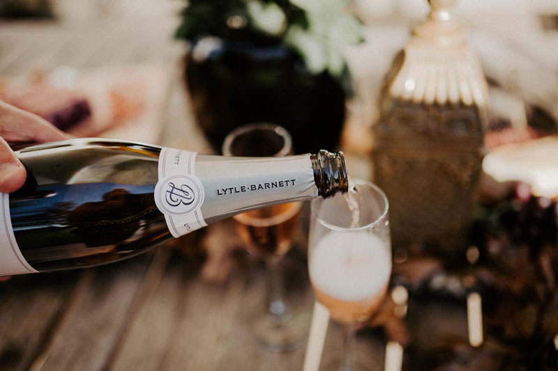 Best Oregon sparkling wine - Lytle Barnett