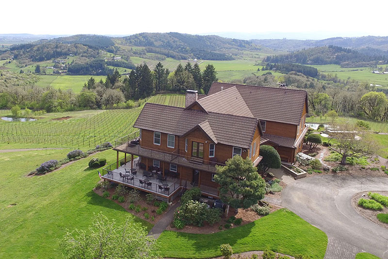 Youngberg Hill in Willamette Valley, Oregon