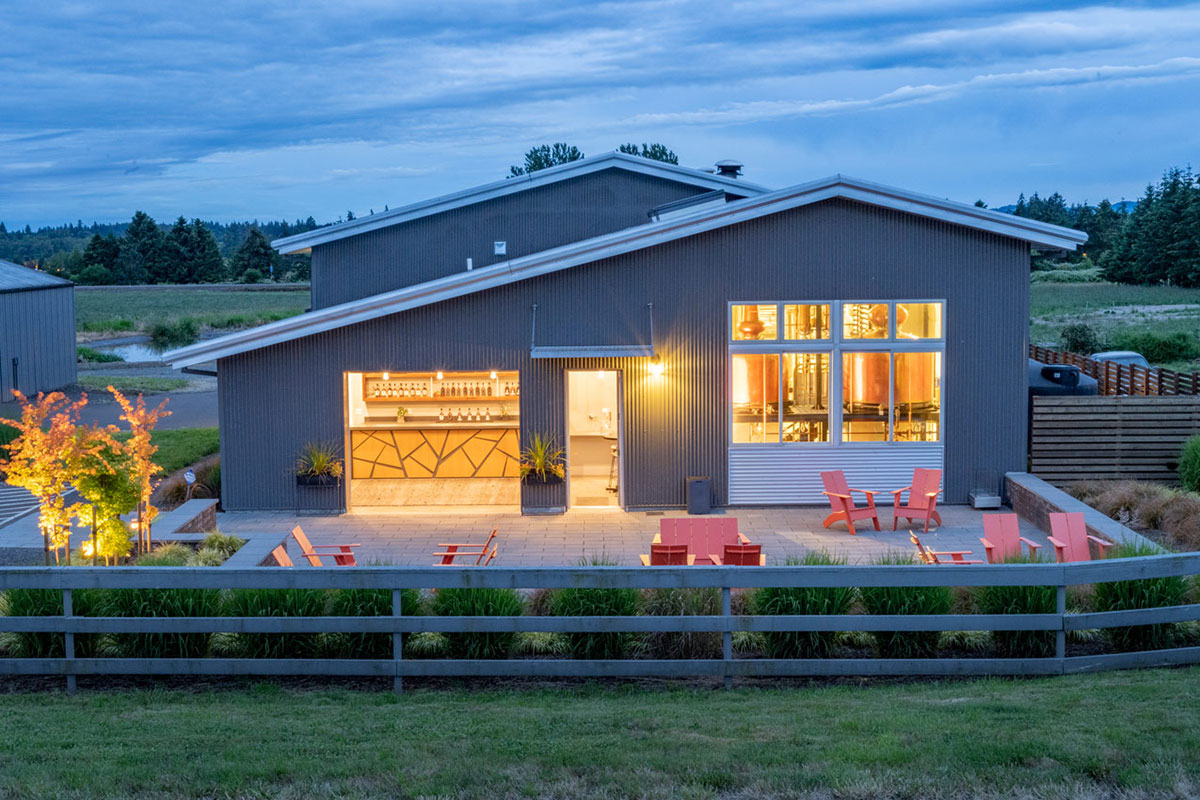 Best Oregon whiskey at Branch Point Distillery