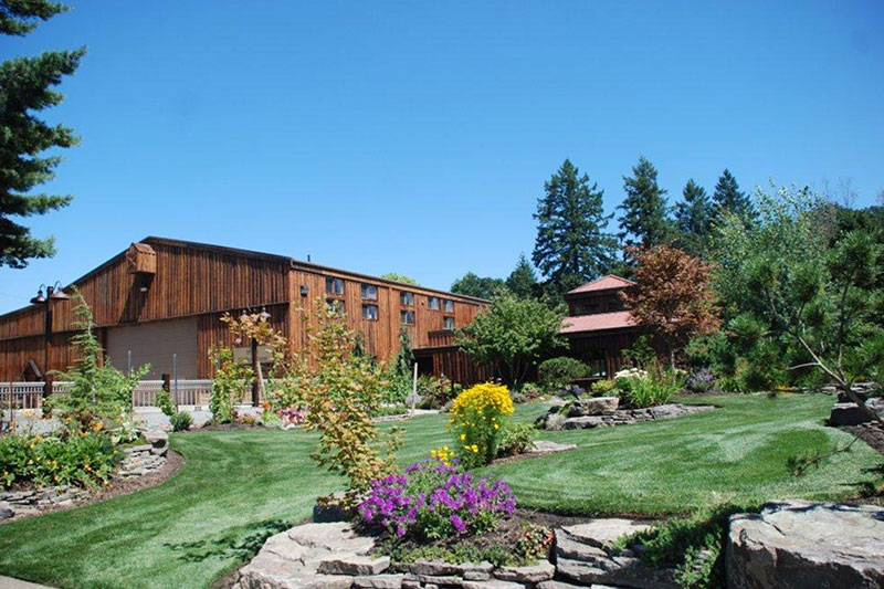 Gardens at Dobbes Family Estate in Dundee