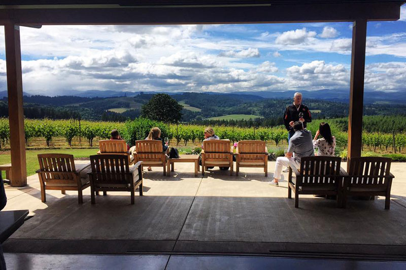 Ribbon Ridge wines at Eminent Domaine