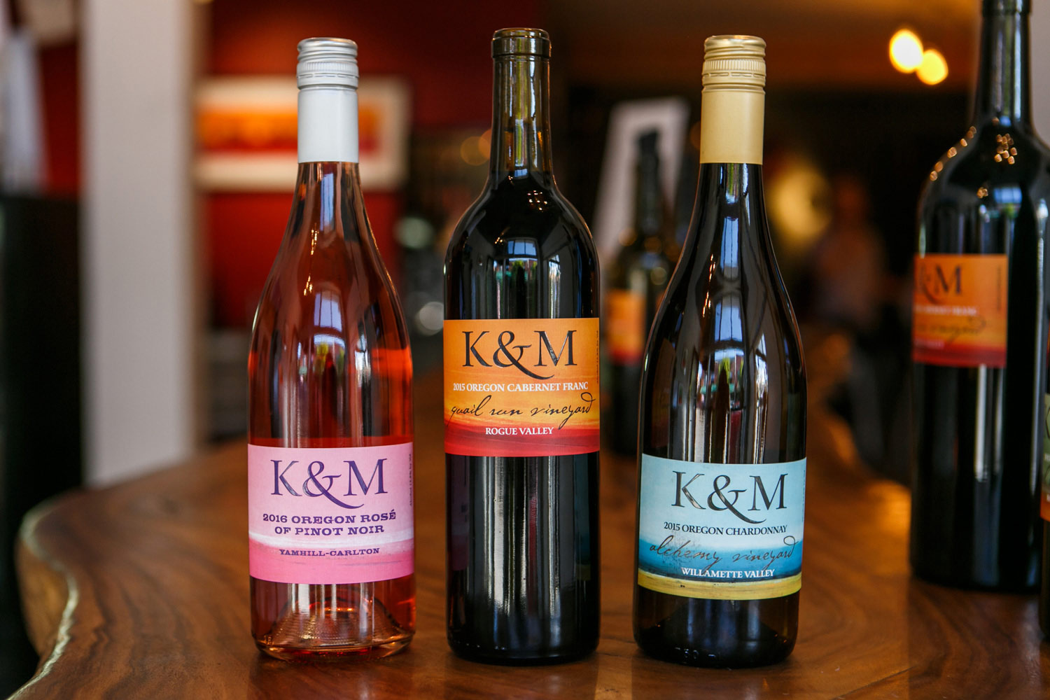 K and M Oregon wines