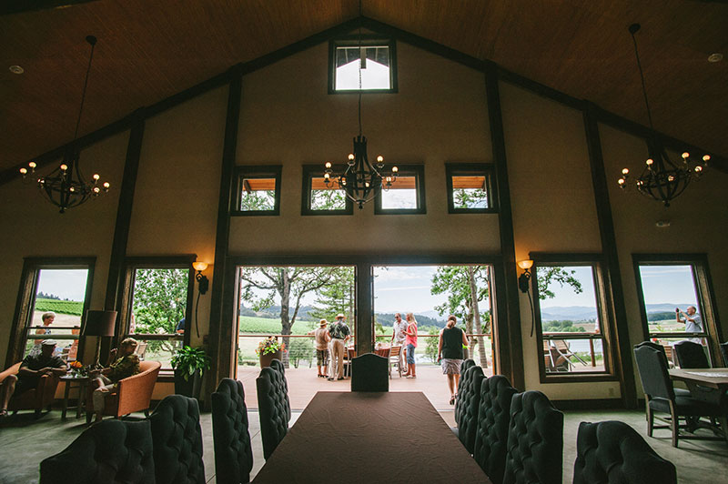 Solena Estate tasting room