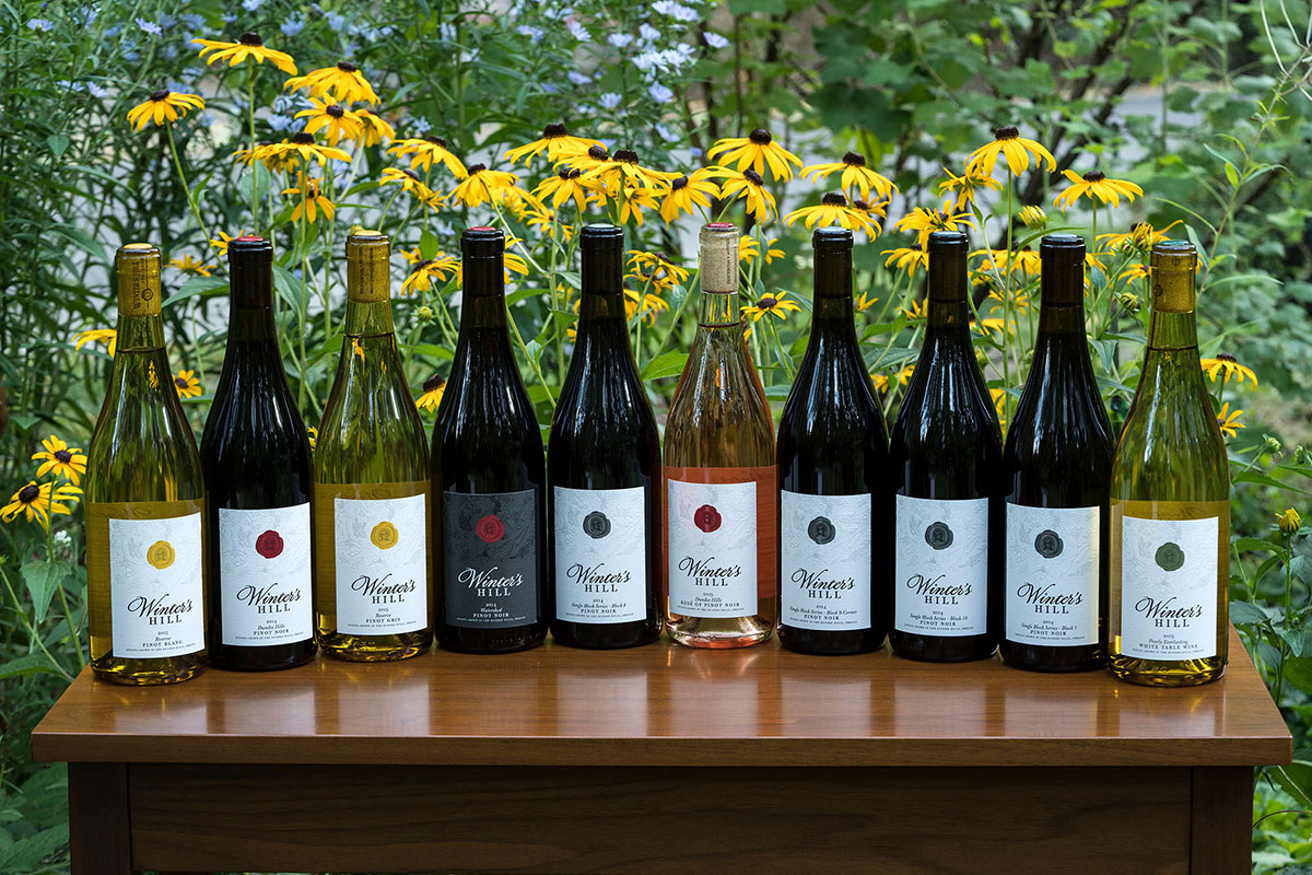 Winters Hill Dundee Hills wines