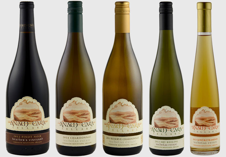 Anam Cara Cellars wines