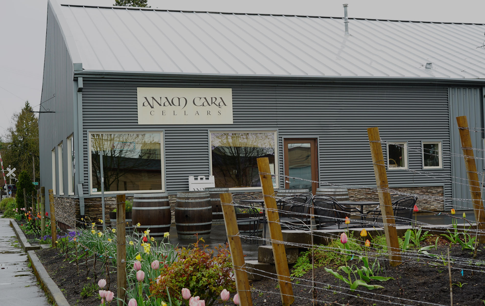 Anam Cara Cellars tasting room in Newberg, Oregon