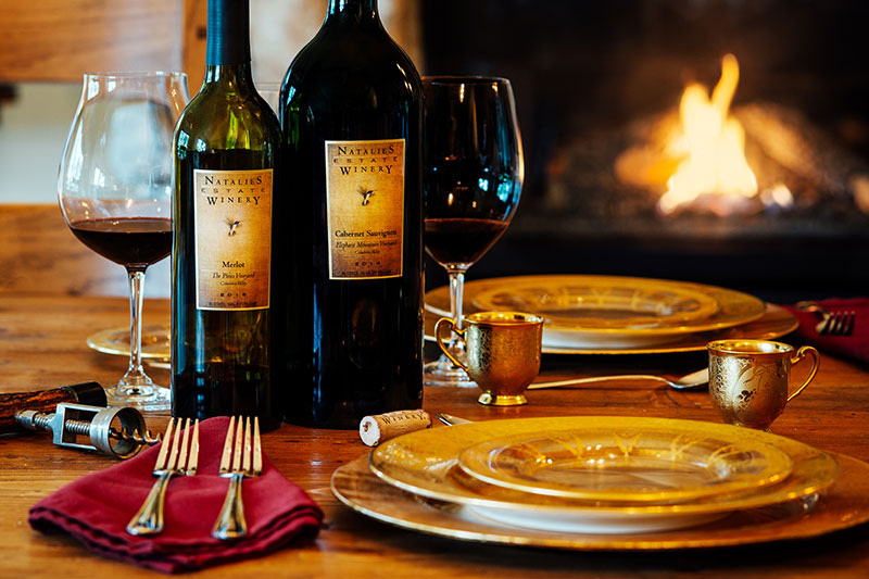 Tasting experiences at Natalies Estate Winery