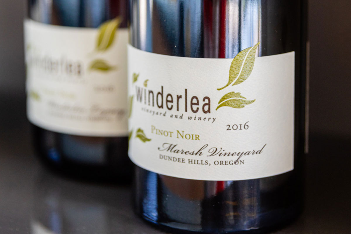 Winderlea vineyard and winery Pinot Noir